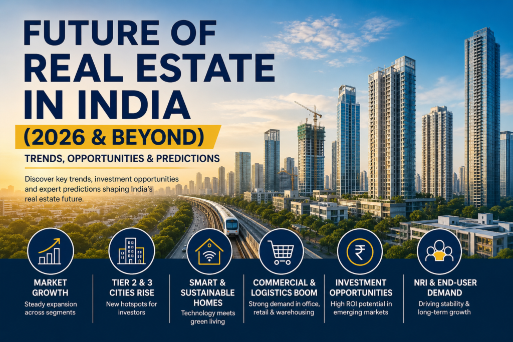 Future of Real Estate in India market growth